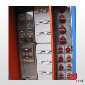 Verteilerschrank 250A, Siemens, 4 x 63A, 8 x 32A 1 / 1