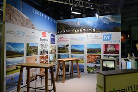 Messestand tvt-tex 4x4x3,5m, Druck, Eckstand  1 / 1