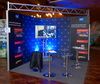 Messestand tvt-tex 3m x 3m, 2,5m hoch, Eckstand