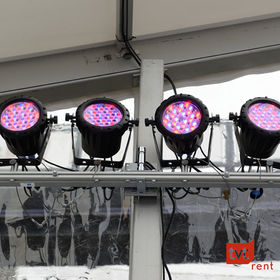 Beleuchtung Zelt LED; 8 LED Scheinwerfer 1 / 4